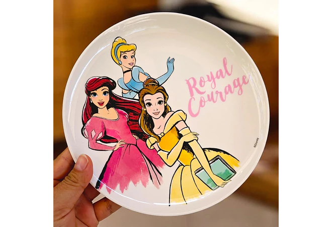 PLATO INFANTIL DE MELAMINA DISEÑO PERSONAJES MOD# ADA079-13/I🍮🍝