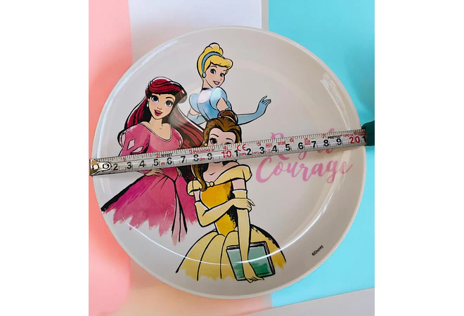 PLATO INFANTIL DE MELAMINA DISEÑO PERSONAJES MOD# ADA079-13/I🍮🍝