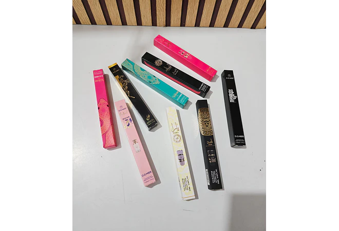 PAQ DE 9 PERFUMES DE BOLSILLO 1 DE C/U DAMA Y CABALLERO