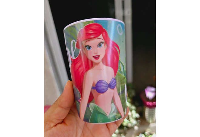 VASO INFANTIL DE PLÁSTICO/MELAMINA DE 250ML 🕸️🥤