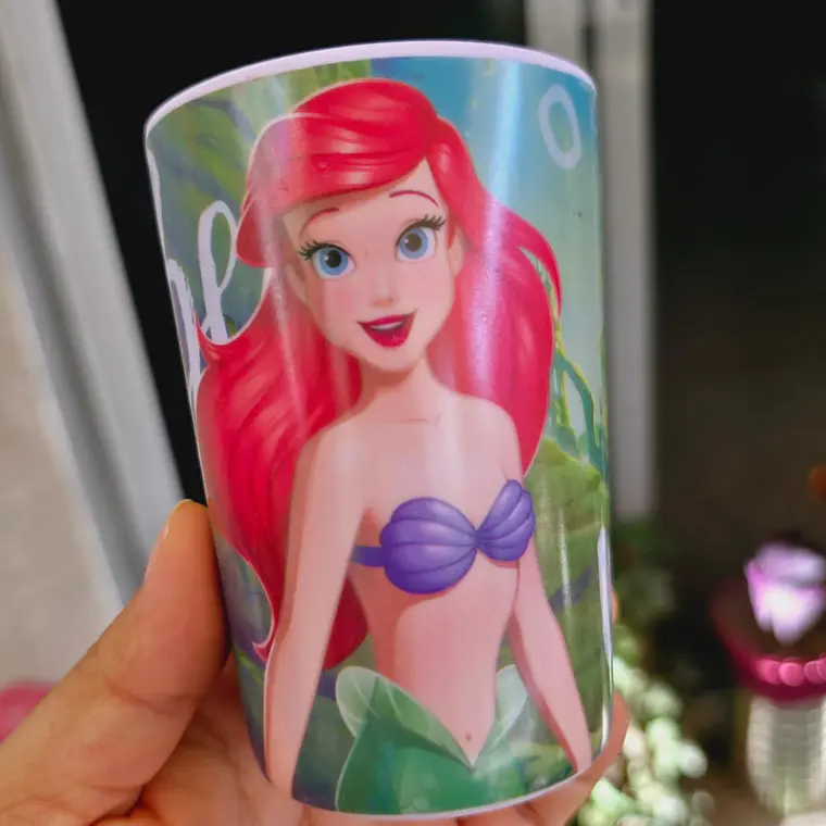 VASO INFANTIL DE PLÁSTICO/MELAMINA DE 250ML 🕸️🥤 3