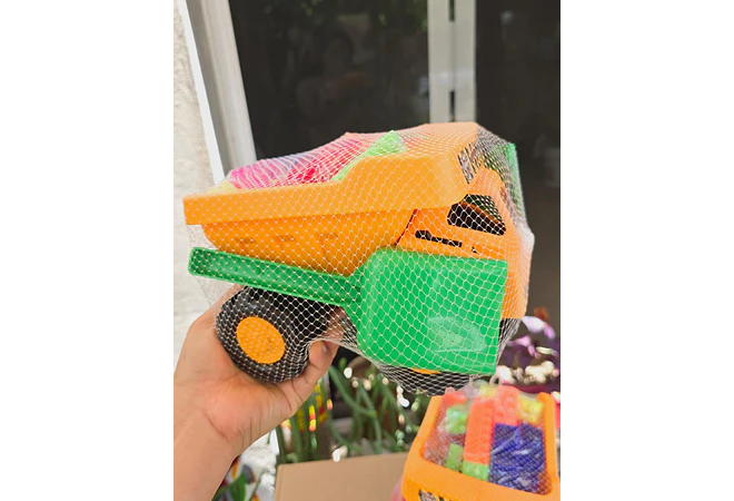 🚚VOLTEO ECONÓMICO/ AMARILLO SUPER TRUCK CON LEGOS EN RED MOD#TRUCK