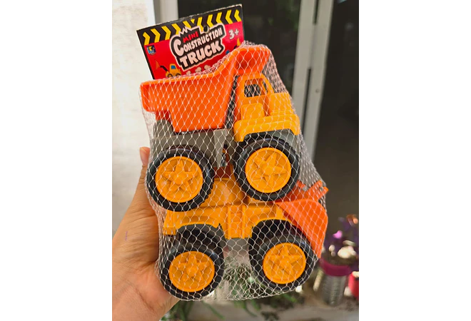 DUO CARRITOS DE CONSTRUCCIÓN TRUCK MOD# 9T3  🚗