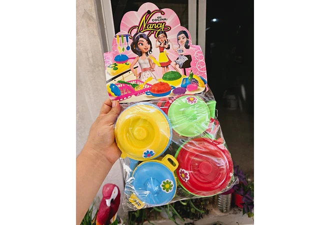 JUEGO DE COCINA NACY PARA NIÑAS