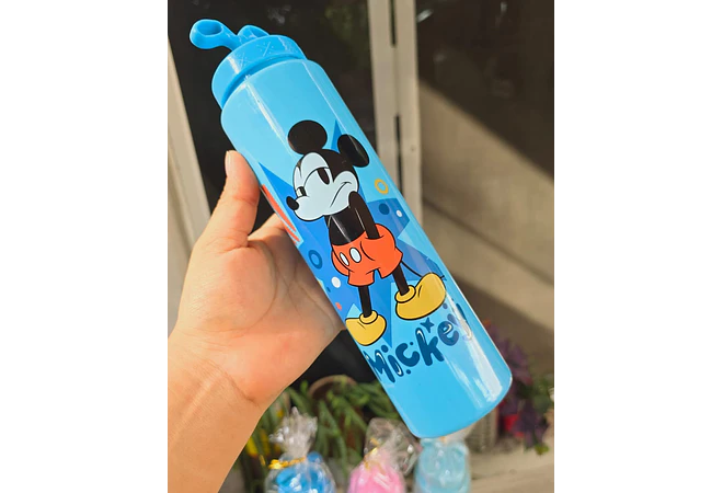 BOTE DE 600ML (ECONÓMICO)PARA AGUA/PERSONAJES AL AZAR MOD# ASB-3