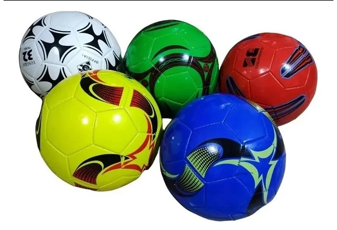BALÓN #5 DE FÚTBOL VARIOS COLORES AL AZAR MOD# B100  ⚽
