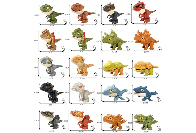 🦕JUGUETE DINOSAURIO (MORDELON) AL AZAR  🦖