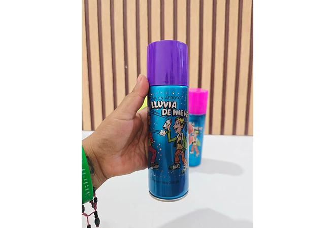 ESPUMA BLANCA EN AEROSOL (LLUVIA DE NIEVE) DE 260ML MOD# 2013