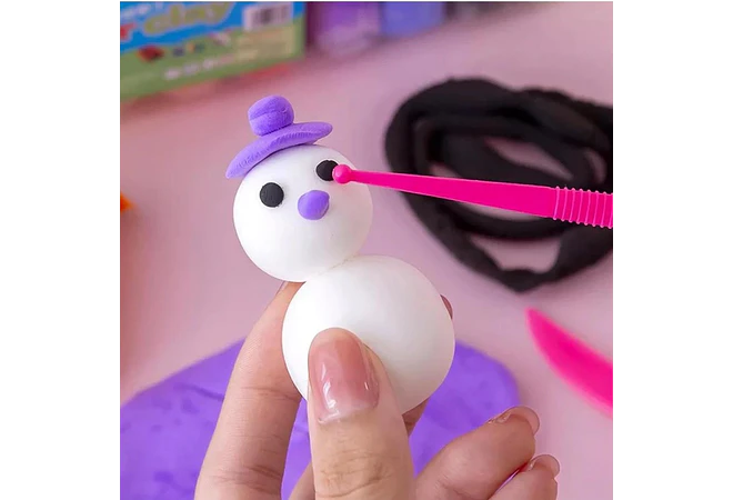 BOLSITA COM 12 FOAMI MOLDEABLES (CONEJITO O LEÓN 🦁 🐇)MOD# Z-39