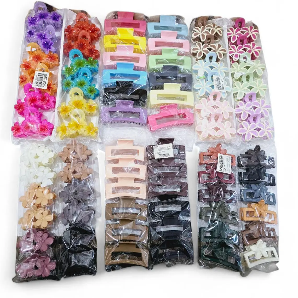 DOCENA DE PINZAS VARIOS MODELOS #009,FJ20,FJ08,011,E302,E303  🌻🌸🪻 1
