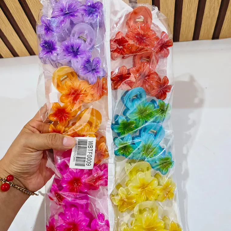 DOCENA DE PINZAS VARIOS MODELOS #009,FJ20,FJ08,011,E302,E303  🌻🌸🪻 4
