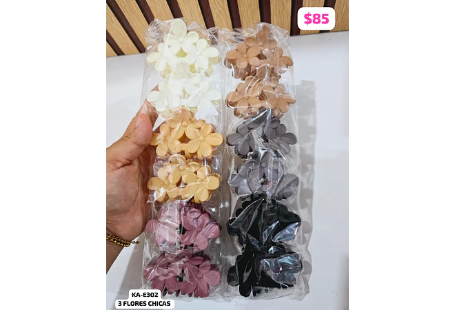 DOCENA DE PINZAS VARIOS MODELOS #009,FJ20,FJ08,011,E302,E303  🌻🌸🪻