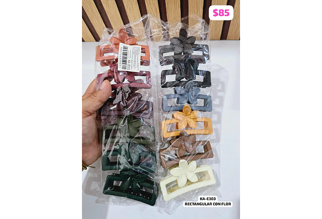 DOCENA DE PINZAS VARIOS MODELOS #009,FJ20,FJ08,011,E302,E303  🌻🌸🪻