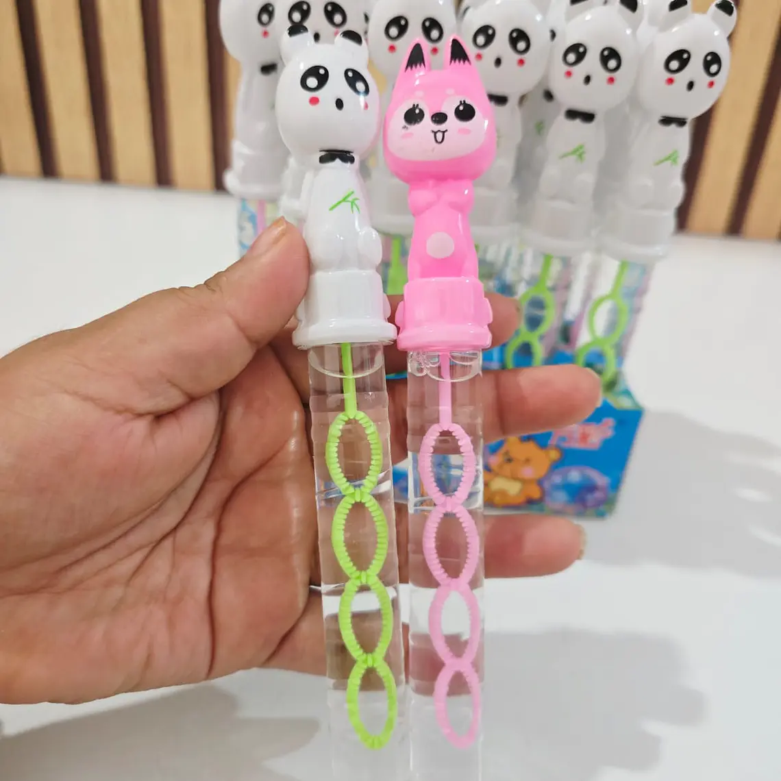 CAJITA CON 24 BURBUJEROS DIFERENTES DISEÑOS 🧼 🫧 9