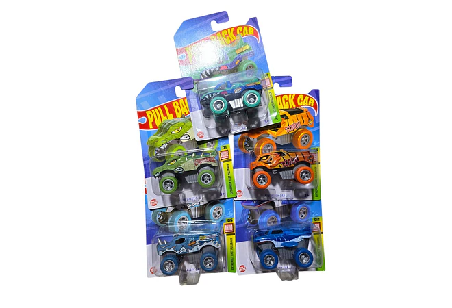 CARRITO PULL BACK ANIMALES MOD# HJ-32🚙