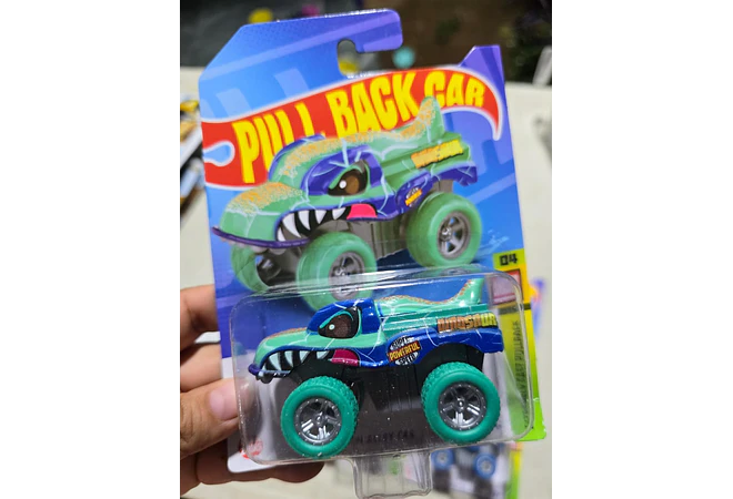 CARRITO PULL BACK ANIMALES MOD# HJ-32🚙