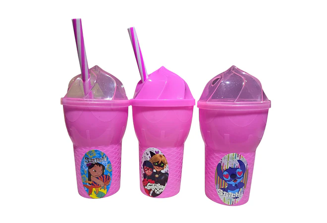 VASO/HELADO ECONÓMICO VARIOS PERSONAJES DE 300ML MOD# 01🍦