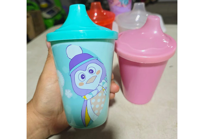 VASITO DE 340ML CON PIPETA ECONÓMICO PLASDIL MOD# 02  🐻