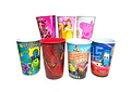 PAQ DE 2 VASITOS  PEQUEÑOS DE 250ML/ PERSONAJES CALIDAD ECONÓMICO MOD# 03  🕸️🥤
