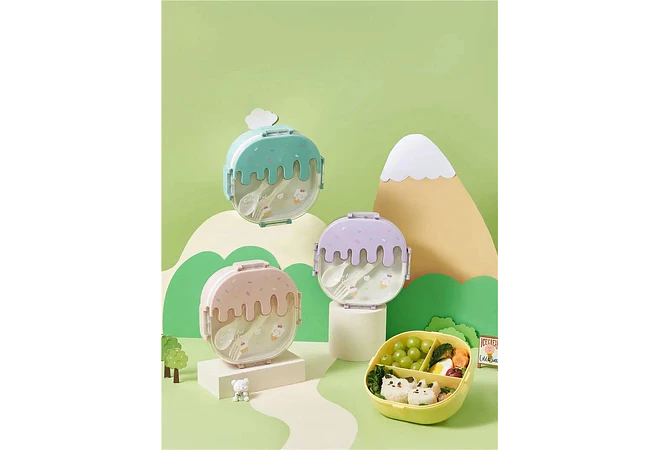 TUPPER DE 500ML DISEÑO HELADO MOD# J2431  🍲