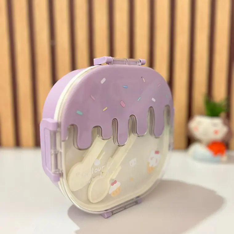 TUPPER DE 500ML DISEÑO HELADO MOD# J2431  🍲 4