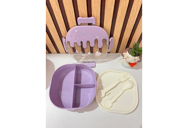 TUPPER DE 500ML DISEÑO HELADO MOD# J2431  🍲