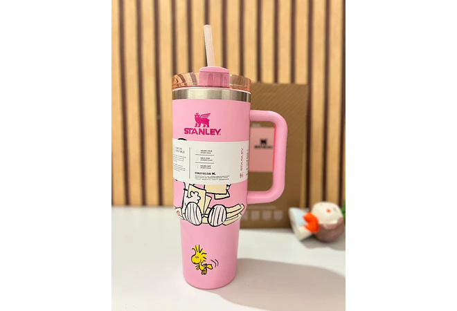 VASO TÉRMICO DE 1.18L DISEÑO SNOOPY MOD# S-49SNB  🥤🍋‍🟩