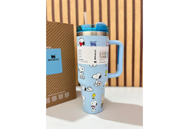 VASO TÉRMICO DE 1.18L DISEÑO SNOOPY MOD# S-49SNB  🥤🍋‍🟩