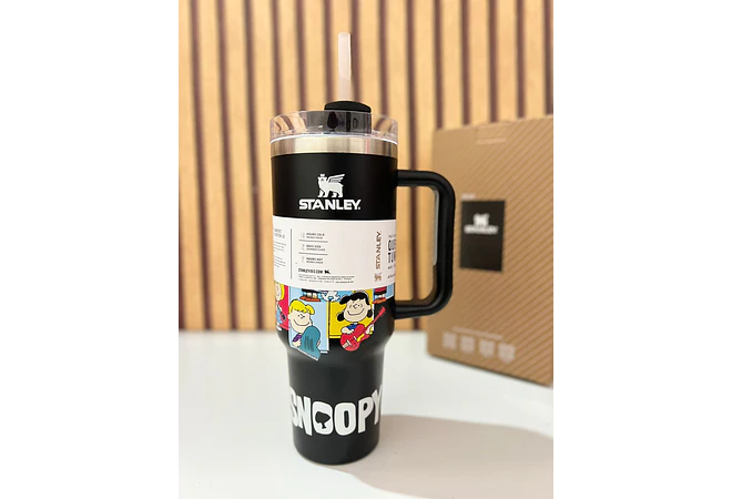 VASO TÉRMICO DE 1.18L DISEÑO SNOOPY MOD# S-49SNB  🥤🍋‍🟩
