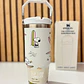 🥤VASO TÉRMICO DE 900ML CON ASA DISEÑO SNOOPY MOD# 1913  🍉 - Miniatura 3