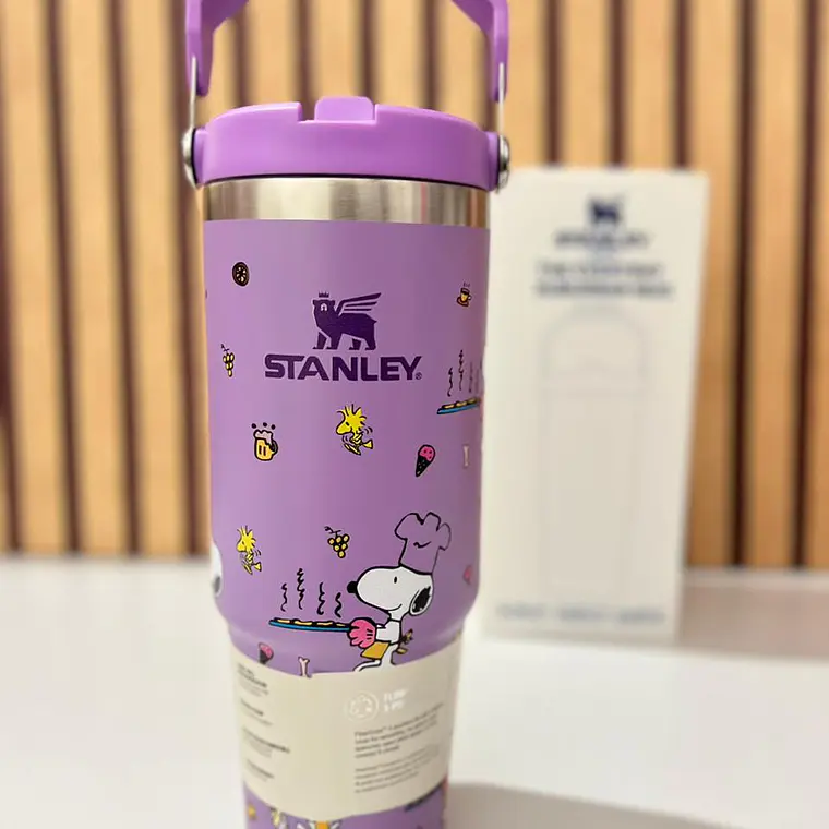 🥤VASO TÉRMICO DE 900ML CON ASA DISEÑO SNOOPY MOD# 1913  🍉 8