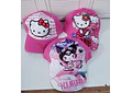 1 GORRA INFANTIL PARA NIÑAS DISEÑO HELLO KITTY O KUROMI MOD# SRIO