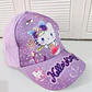 1 GORRA INFANTIL PARA NIÑAS DISEÑO HELLO KITTY O KUROMI MOD# SRIO - Miniatura 4