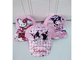 1 GORRA INFANTIL PARA NIÑAS DISEÑO HELLO KITTY O KUROMI MOD# SRIO