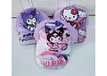 1 GORRA INFANTIL PARA NIÑAS DISEÑO HELLO KITTY O KUROMI MOD# SRIO