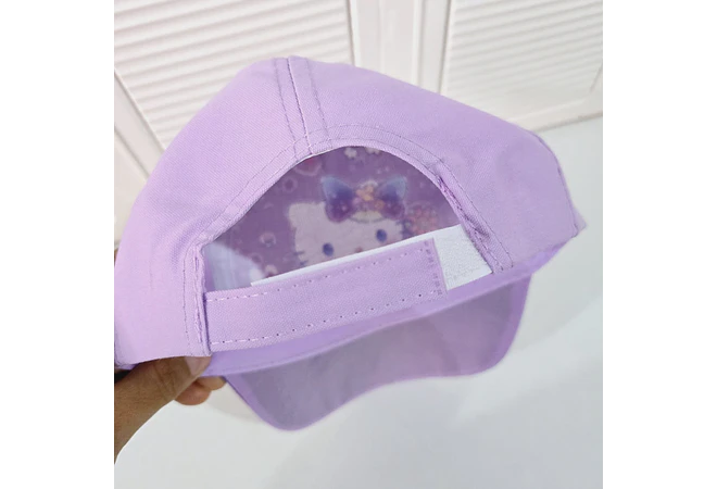 1 GORRA INFANTIL PARA NIÑAS DISEÑO HELLO KITTY O KUROMI MOD# SRIO