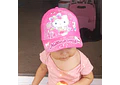 1 GORRA INFANTIL PARA NIÑAS DISEÑO HELLO KITTY O KUROMI MOD# SRIO