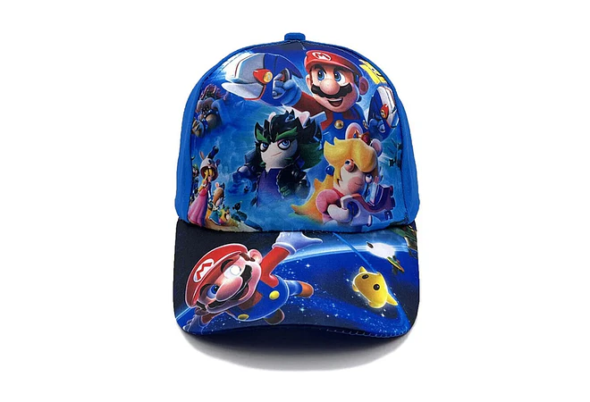 1 GORRA INFANTIL DISEÑO MARIO BROSS