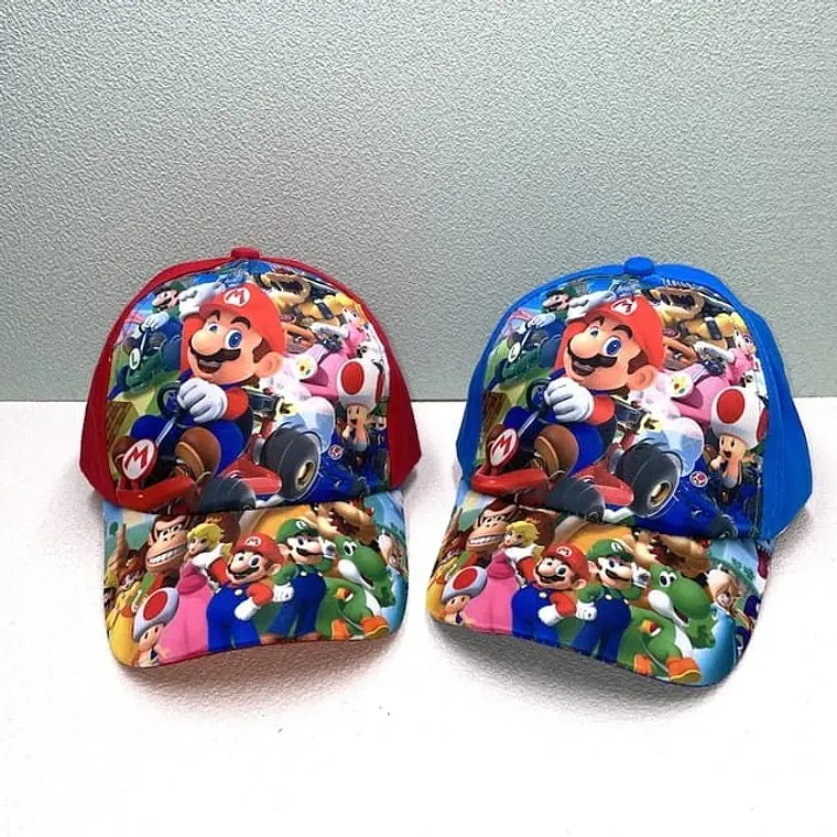 1 GORRA INFANTIL DISEÑO MARIO BROSS 6