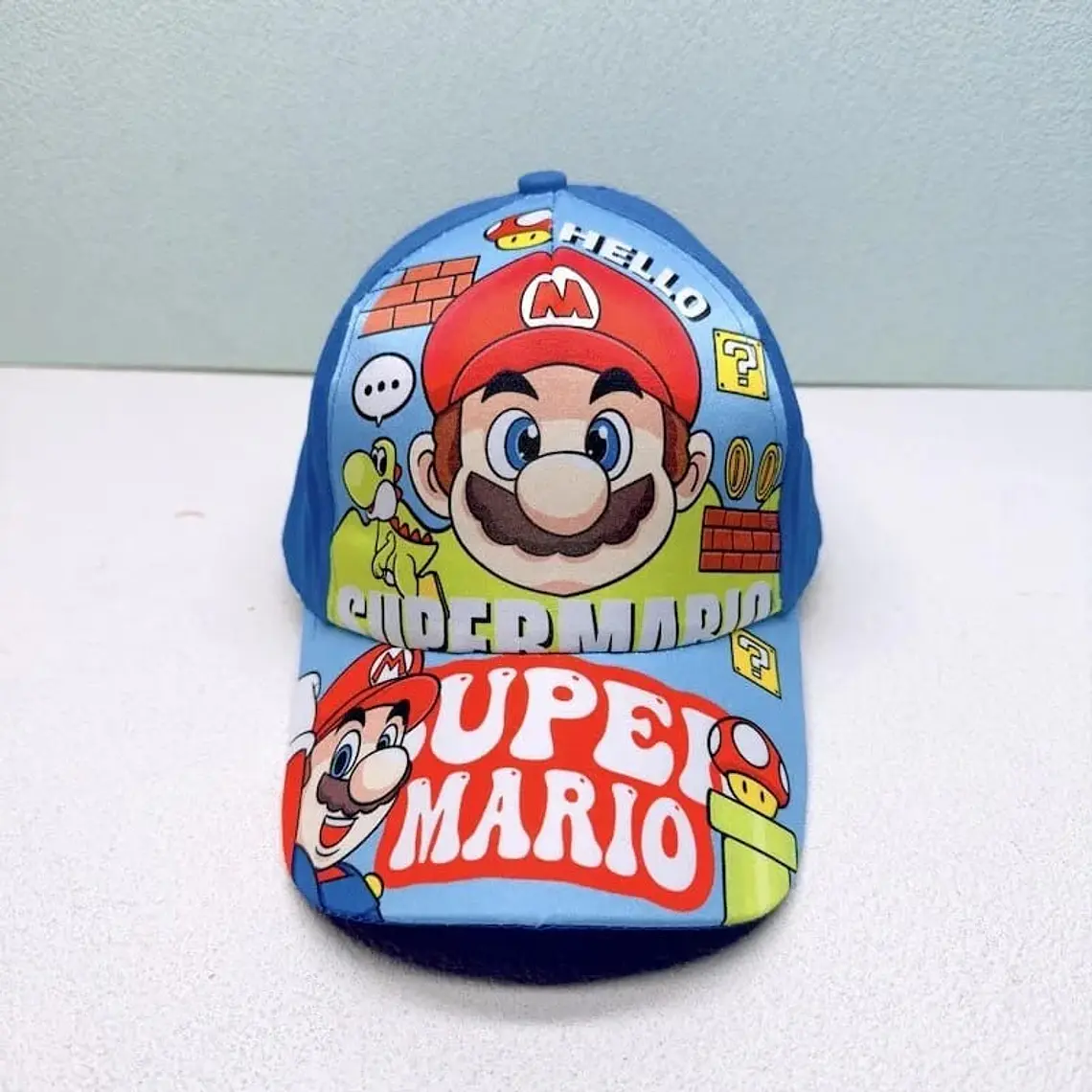 1 GORRA INFANTIL DISEÑO MARIO BROSS 7