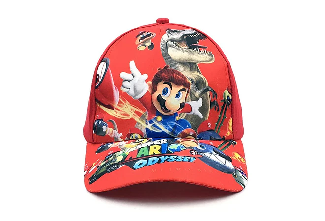 1 GORRA INFANTIL DISEÑO MARIO BROSS