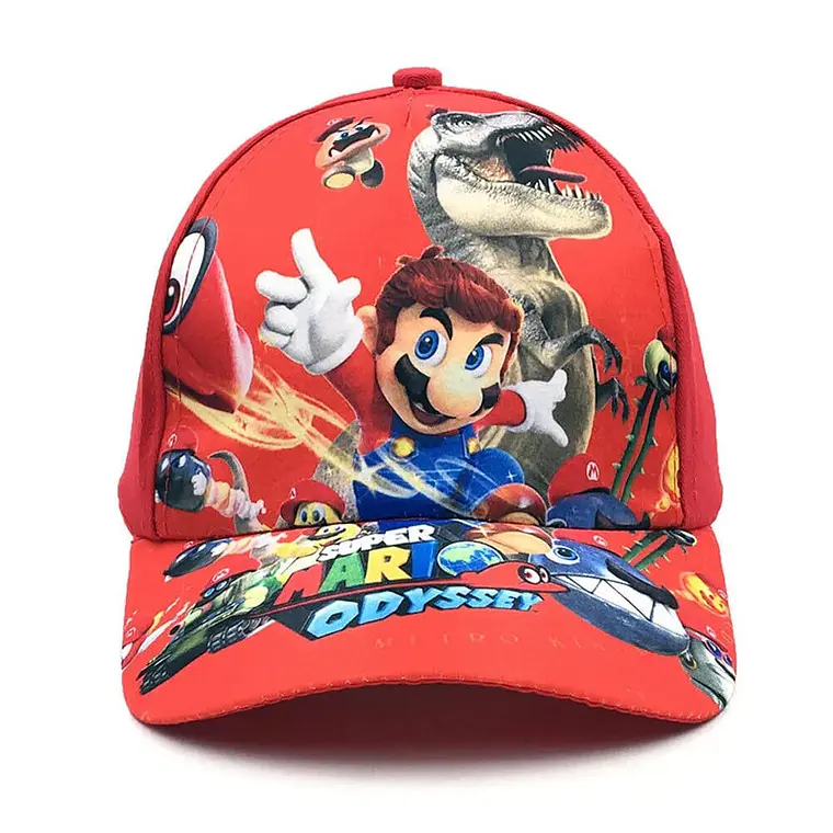 1 GORRA INFANTIL DISEÑO MARIO BROSS 8