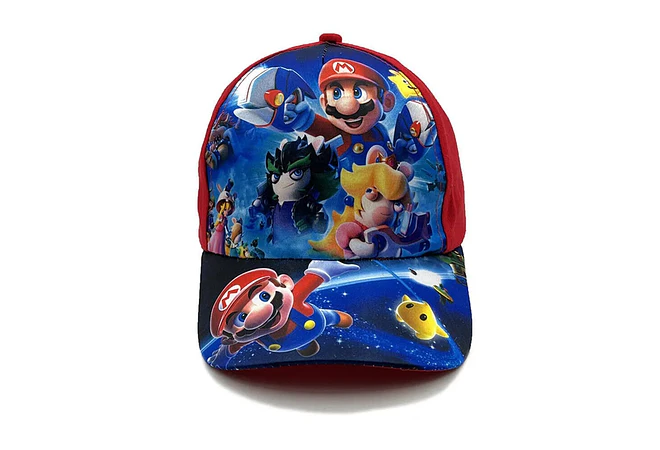 1 GORRA INFANTIL DISEÑO MARIO BROSS