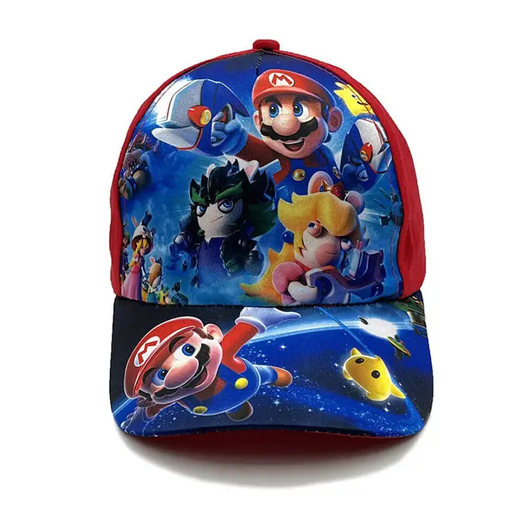 1 GORRA INFANTIL DISEÑO MARIO BROSS 10