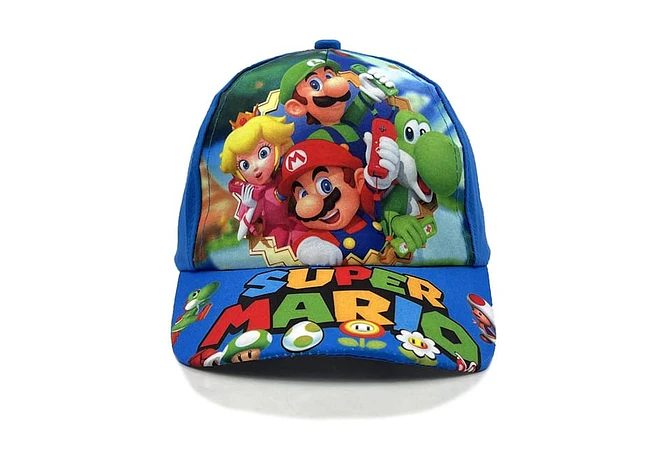 1 GORRA INFANTIL DISEÑO MARIO BROSS