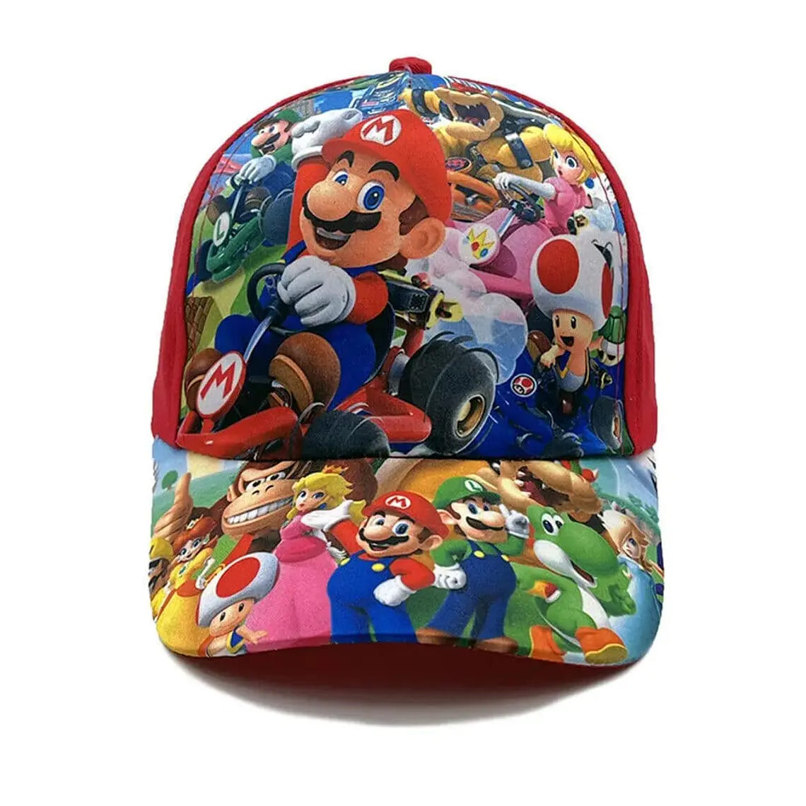 1 GORRA INFANTIL DISEÑO MARIO BROSS 13