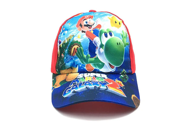 1 GORRA INFANTIL DISEÑO MARIO BROSS
