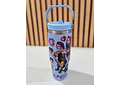 VASO TÉRMICO CON ASA  DISEÑO GUERRERAS KPOP DE 800ML MOD# VFT30