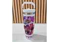 VASO TÉRMICO CON ASA  DISEÑO GUERRERAS KPOP DE 800ML MOD# VFT30