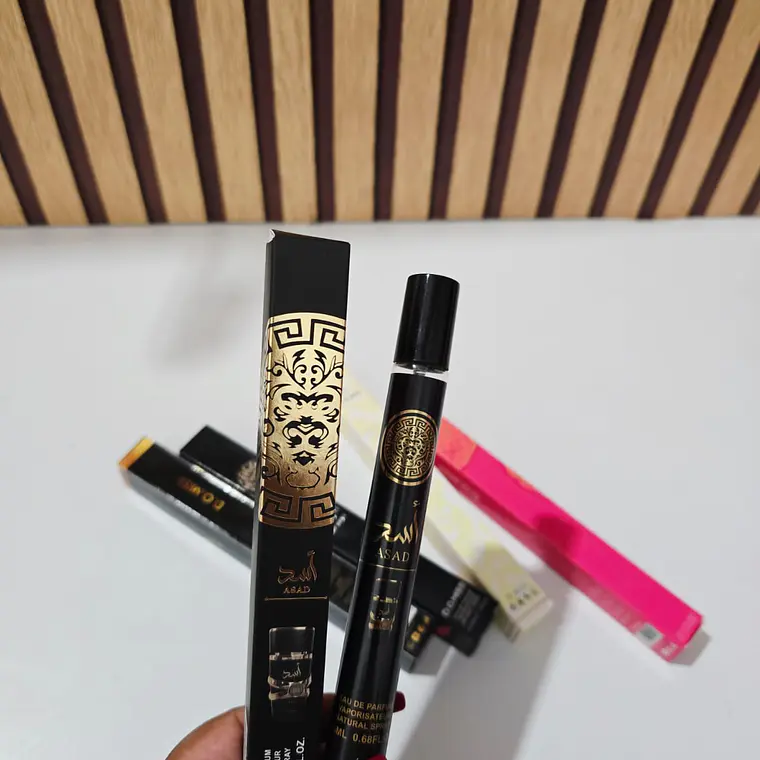 PAQ DE 9 PERFUMES DE BOLSILLO 1 DE C/U DAMA Y CABALLERO 8